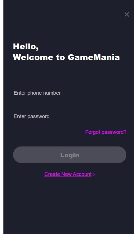 GameMania Login How To Register Login On Casino Site 